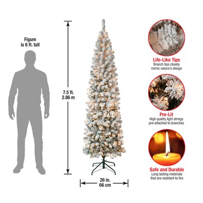 National Tree Company Acacia Artificial Christmas Trees AC100-304-75F