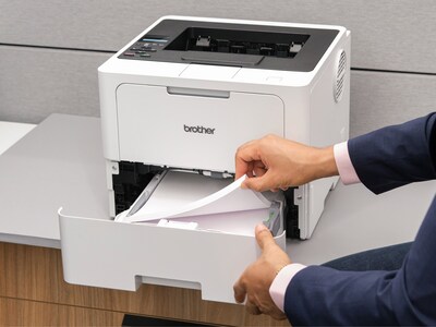 Brother Business Monochrome Laser Printer, Large Paper Capacity, Wireless Networking (HL-L6210DW)