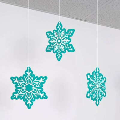 Creative Teaching Press Snowflakes Designer Cut-Outs, 36/Pack, 3 Packs/Bundle (CTP10595-3)