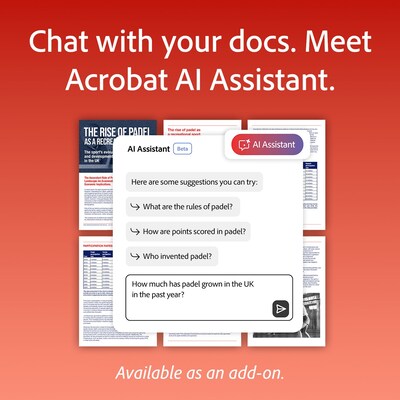 Adobe Acrobat Pro DC for 1 User, Windows and macOS, Download (ADO951800V553)
