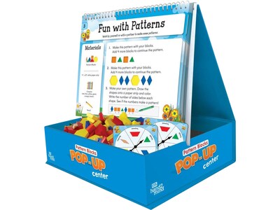 hand2mind Pattern Blocks Pop-Up Instant Learning Center (86876)