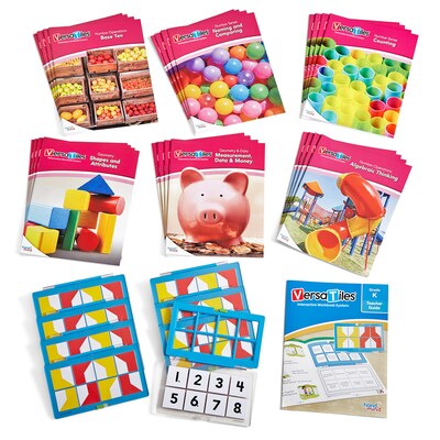 hand2mind VersaTiles Grade K Math Classroom Kit (90891)