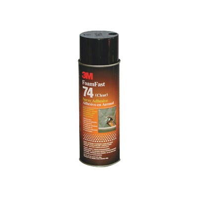 3M™ FoamFast 74 Spray Adhesive; Aresosol, 24 oz.