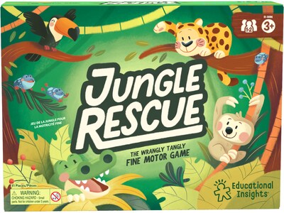 Educational Insights Jungle Rescue Fine Motor Game (3086)