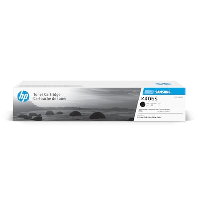 HP K406S Black Toner Cartridge for Samsung CLT-K406S (SU118), Samsung-branded printer supplies are n