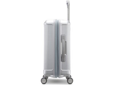 Samsonite 23" Hardside Carry-On Suitcase, 4-Wheeled Spinner, TSA Checkpoint Friendly, Silver  (139024-7378)