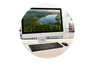Kensington KB150 EQ Wireless Keyboard, Black (K75561NA)