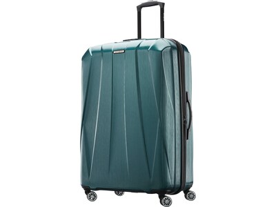 Samsonite Centric 2 Polycarbonate 4-Wheel Spinner Luggage, Emerald Green (133033-1327)