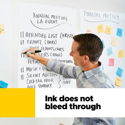 Post-it Super Sticky Easel Pad, 25" x 30", 30 Sheets/Pad, 4 Pads/Pack (559-VAD-4PK)