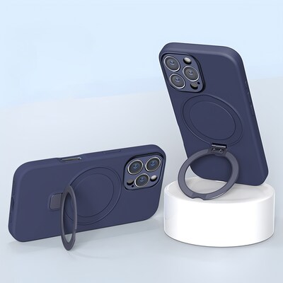 SaharaCase Venture MagSafe Phone Case for iPhone 16 Pro Max, Shock Absorbing, Midnight Blue (CP00694)