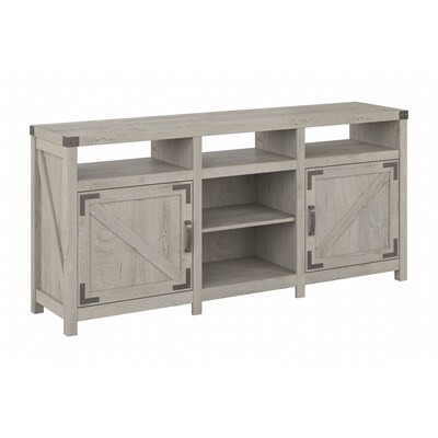 Bush Furniture Knoxville Console TV Stand, Screens up to 75, Cottage White (CGV265CWH-03)
