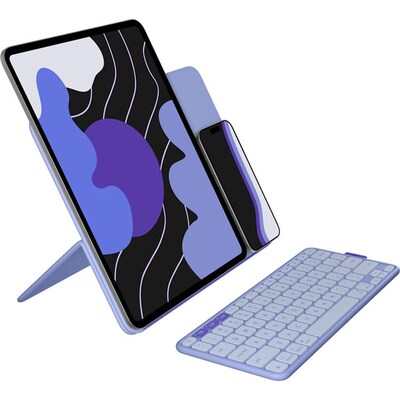 Logitech Flip Folio 13" for iPad Pro (M4 & M5), iPad Air (M2 & M3), Lilac (920-013826)