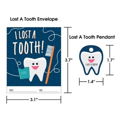 Barker Creek Lost a Tooth Classroom Set, Multicolored, 372/Set (4442)