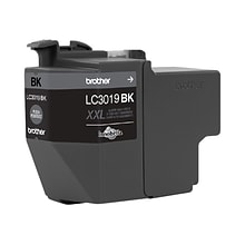 Brother LC3019BK Black Extra High Yield Ink   Cartridge