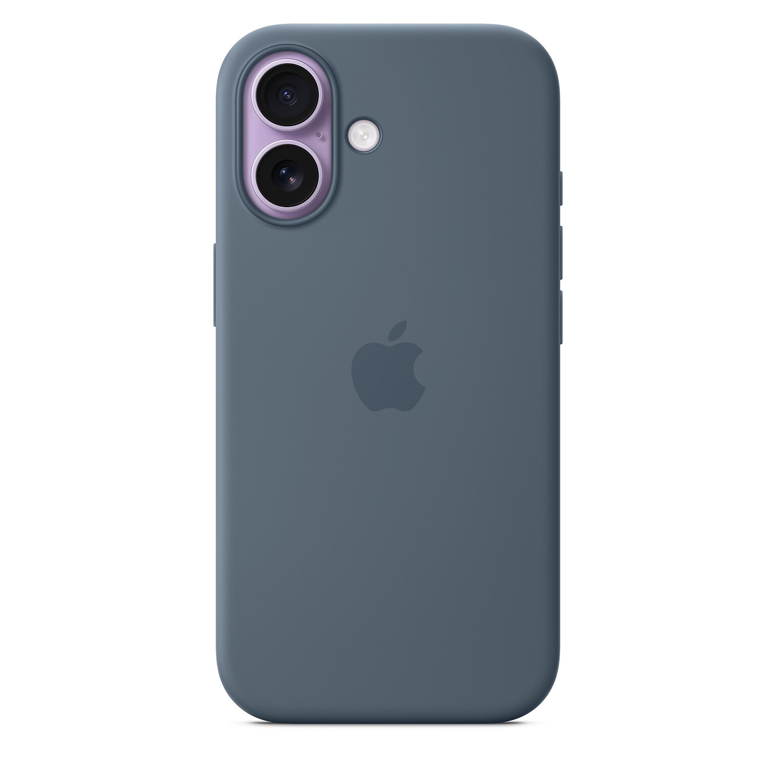 Apple Silicone MagSafe Phone Case for iPhone 17, Anchor Blue (MGEW4ZM/A)