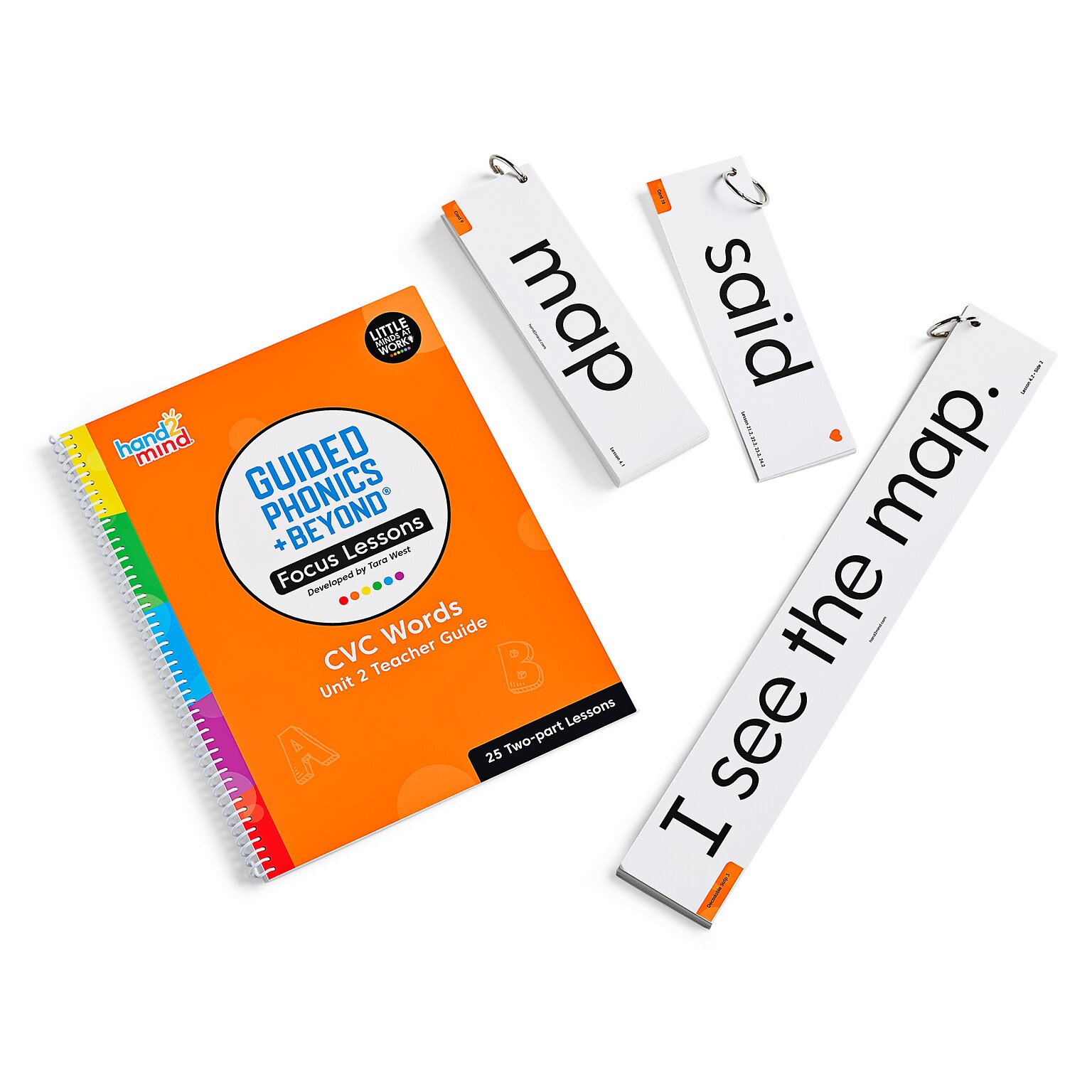 hand2mind Guided Phonics + Beyond Unit 2 Focus Lessons (H2M-96151TGU2)