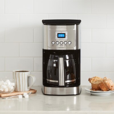 Cuisinart 14-Cups Automatic Drip Coffee Maker, Stainless Steel (DCC-3200P1)