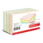 Staples 3" x 5" Index Cards, Lined, Assorted Colors, 300/Pack (TR51002)