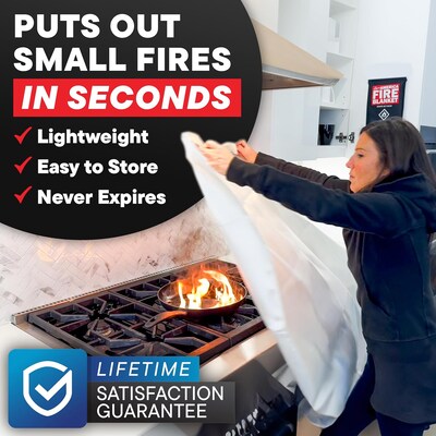 America Class AB Fire Blanket, 5/Pack (AFB5)