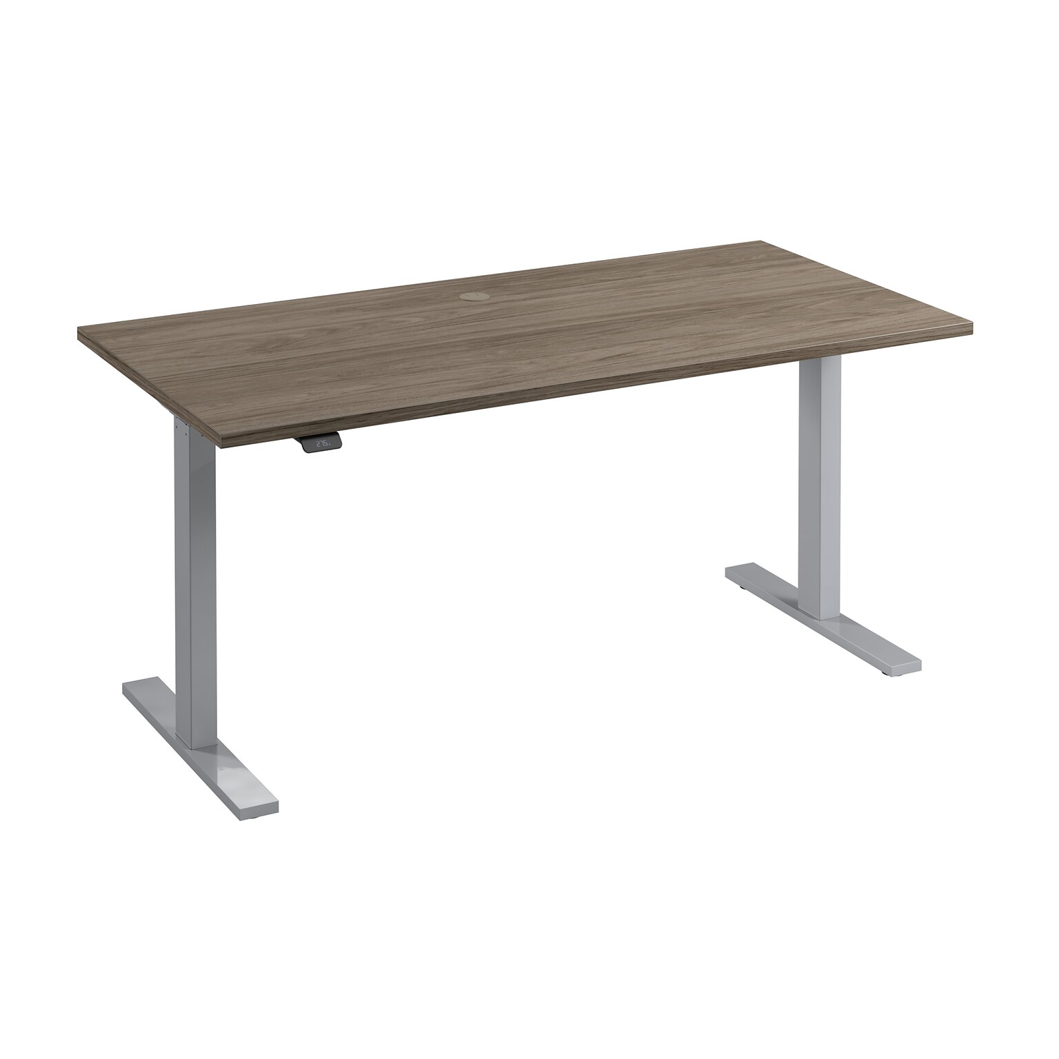 Bush Business Furniture Move 60 Series 60W Electric Height Adjustable Standing Desk, Modern Hickory/Cool Gray (M6S6030MHSK)