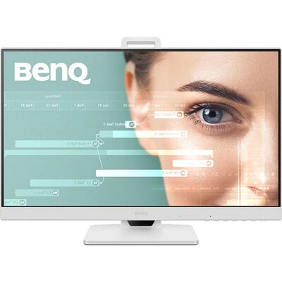 BenQ 27 Eye-Care FHD IPS 60Hz Monitor, Built-In Speaker, Height Adjustable, White (GW2786TC)
