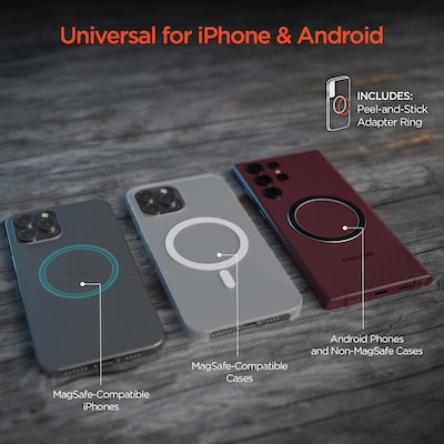 HyperGear Mag Grip MagSafe-Compatible Vent Mount, Black (15982)