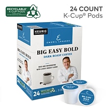 Emerils Big Easy Bold Coffee Keurig® K-Cup® Pods, Dark Roast, 24/Box (PB4137)