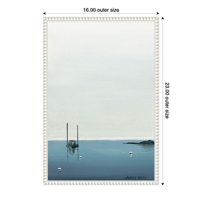 Amanti Art Calm Waters by Jen Eitel Framed Canvas Wall Art Print, 16" x 23" (A42678300028)