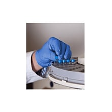 Ammex Professional ACNPF Nitrile Exam Gloves, Powder and Latex Free, Blue, Medium, 100/Box (ACNPF441