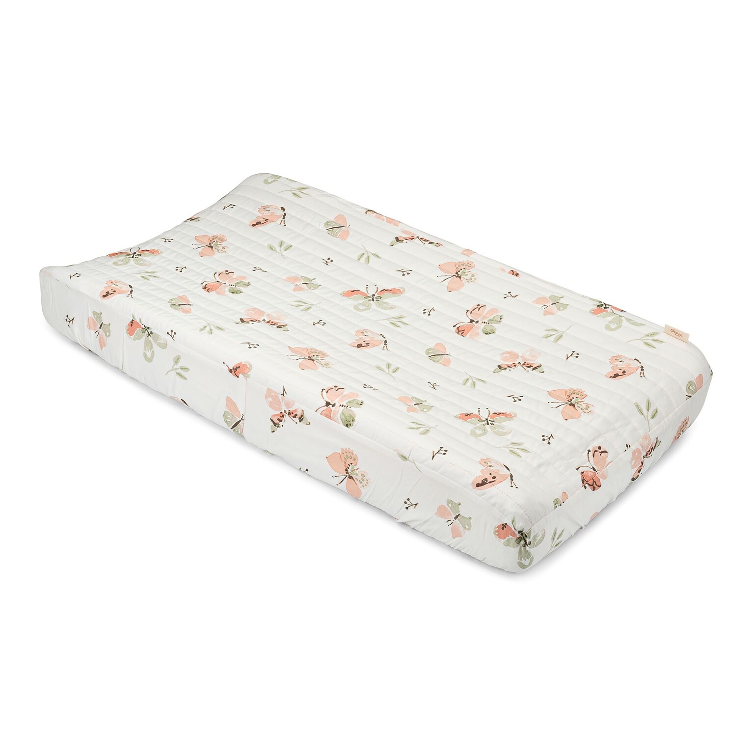 Cane Baby Parker Quilted Change Pad Cover, Butterfly (BC-100CPC-5)