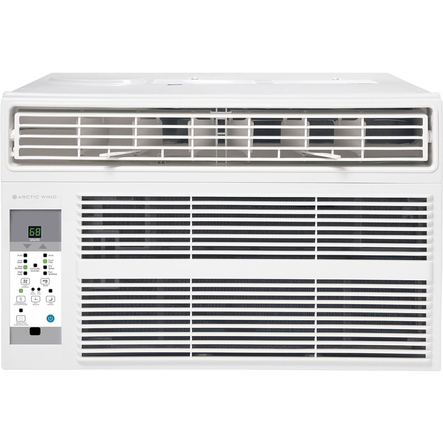 Arctic Wind 115-Volt 10000 BTU Window Air Conditioner with Remote, White (4AW10000A)