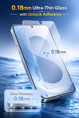 SaharaCase ZeroDamage Tempered Glass Screen Protector for Samsung Galaxy S26+ (ZD00201)