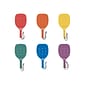 Champion Sports Plastic Paddleball Rackets, Set of 6, Assorted Colors (CHSMRSET)