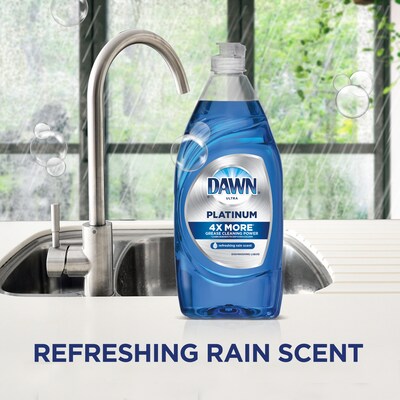 Dawn Platinum Dish Soap, Refreshing Rain, 54.8 fl. oz., 2/Pack (04504)