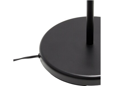 Lalia Home Studio Loft 55.5" Matte Black Floor Lamp with Cylindrical Shade (LHF-5021-BK)