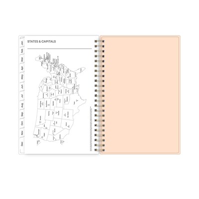 2026 Blue Sky Natalya 5" x 8"  Weekly & Monthly Planner, Plastic Cover, Multicolored (148769-26)