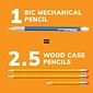 BIC Xtra Sparkle Mechanical Pencil, 0.7mm, #2 Hard Lead, 24/Pack (MPLP241-BLK)