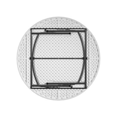 Cosco 60" Round Folding Table, White (14160WSP1E)