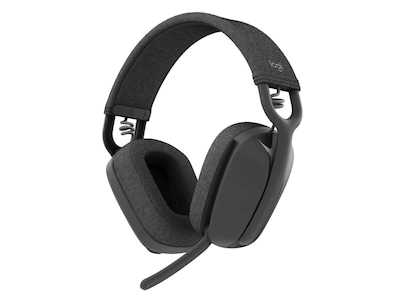 Logitech Zone Vibe Wireless Noise Canceling Bluetooth Stereo Headset, MS Certified (981-001440)