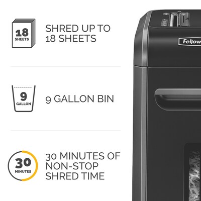 Fellowes Powershred 99Ci 18-Sheet Cross-Cut Commercial Shredder (3229901)