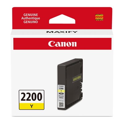 Canon PGI-2200 Yellow Standard Yield Ink Cartridge (9306B001)