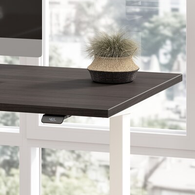 Bush Business Furniture Move 60 Series 72"W L Shaped Adjustable Standing Desk, Storm Gray (M6SL7278SGWK)