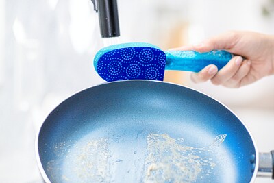 Scotch-Brite Scrub Dots Non-Scratch Dishwand, Blue/Purple (690-4)