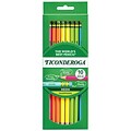 Ticonderoga Pre-Sharpened Wooden Pencil, #2 Soft Lead, 10/Pack (X13810X)