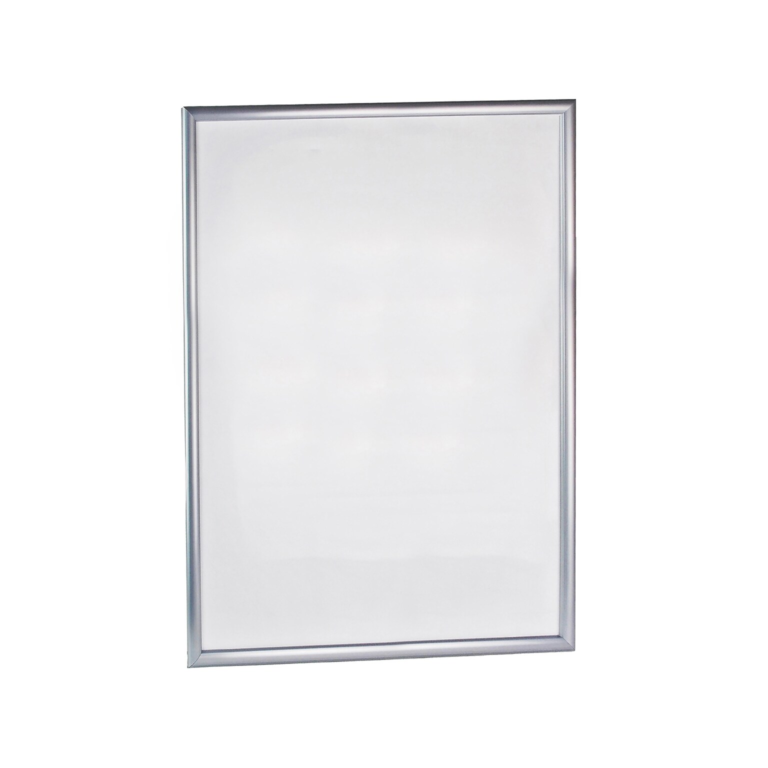 Azar Sign Holder, 30 x 40, Silver Plastic (300348-SLV)