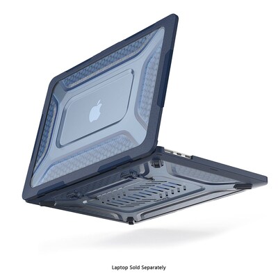 SaharaCase Raider Ultra-Duty Series 15" Laptop Case with Stand, Shock Absorbing, Midnight Blue (LT00071)