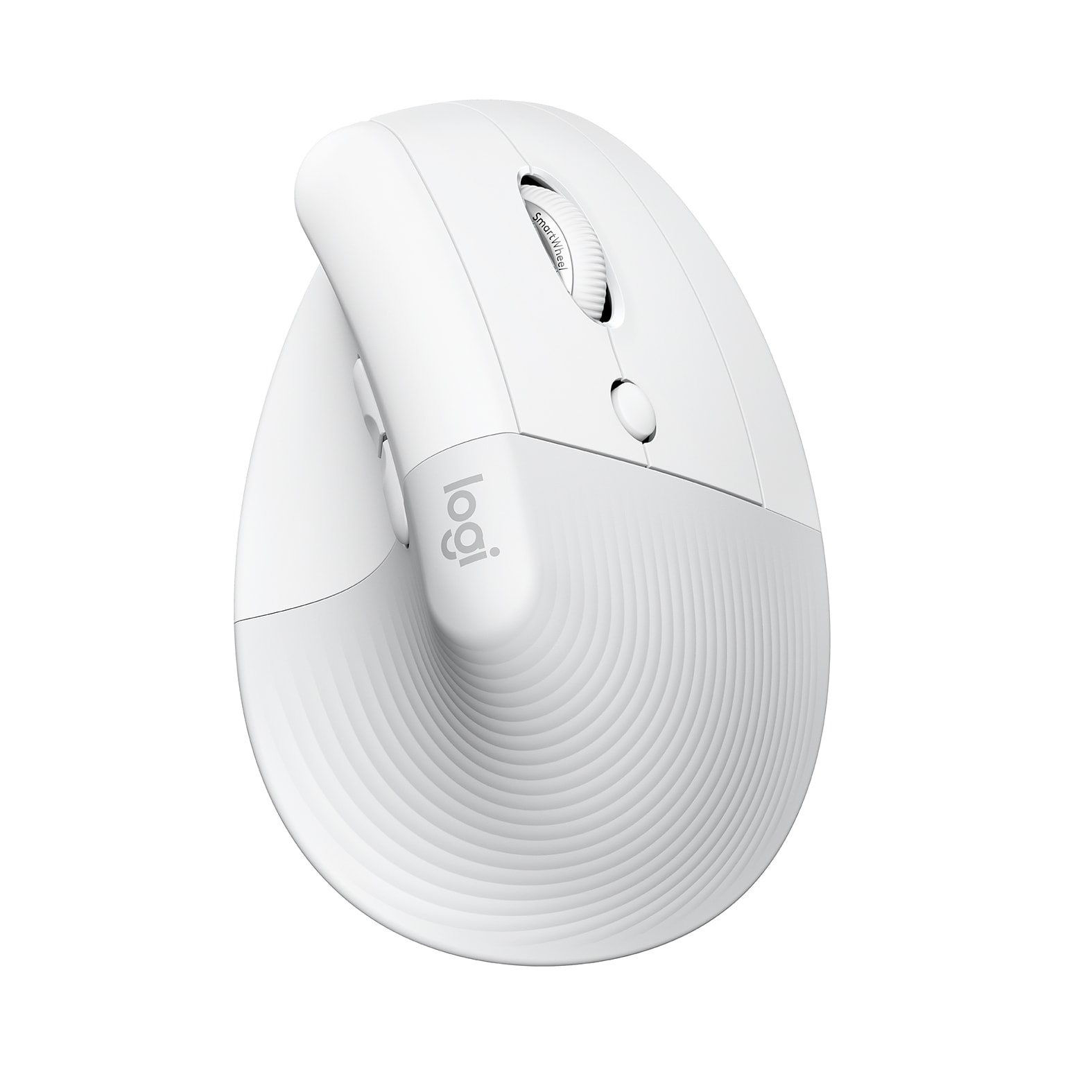 Logitech Lif Vertical Wireless Ergonomic  Optical Mouse, Off-White (910-006469)