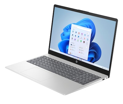 HP 15.6" Touchscreen Laptop, Intel Core Ultra 5 225, 8GB RAM, 512GB SSD, Windows 11 Home, Natural Silver (D4JK5UA#ABA)