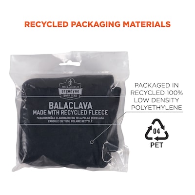 Ergodyne N-Ferno 6821-ECO Balaclava Face Mask (16858)