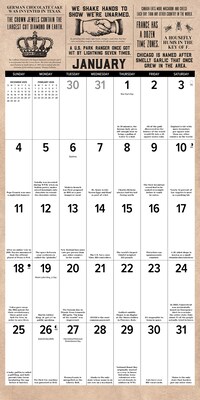 2026 Willow Creek Today I Learned 12" x 12" Monthly Wall Calendar (52976X)